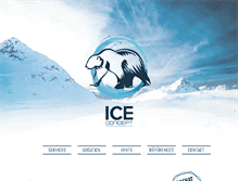 Tablet Screenshot of iceconcept.be